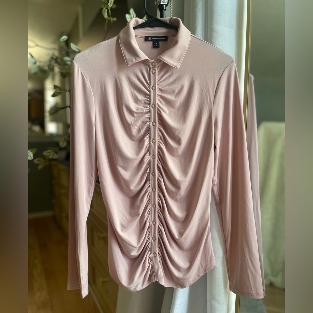 INC International Concepts button up blouse